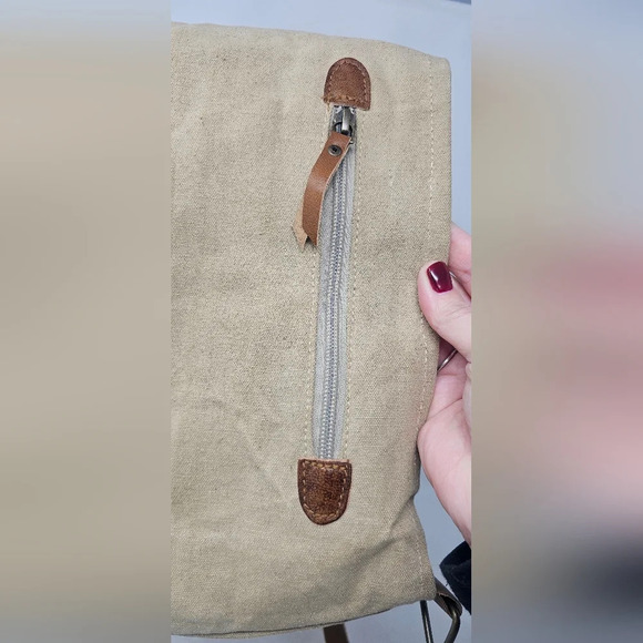 Clea Ray US Military Upcycled Canvas Shoulderbag Crossbody NWT - Picture 5 of 16